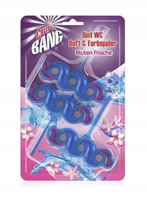 Cillit Bang, Bluten Frische, Zawieszka do WC, 3szt