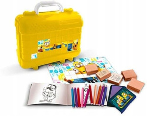 Pieczątki Minionki Travel Set