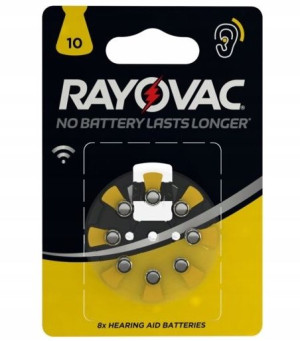 Rayovac, Aid 10, Baterie, 8 sztuk