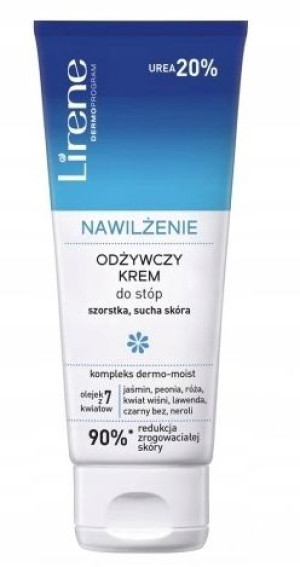 Lirene, Nawilżenie Odżywczy krem do stóp, 100 ml