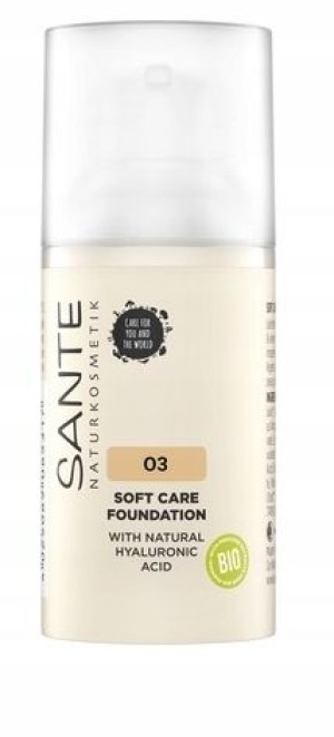 Sante, Soft care fundation, Podkład 03, 30ml