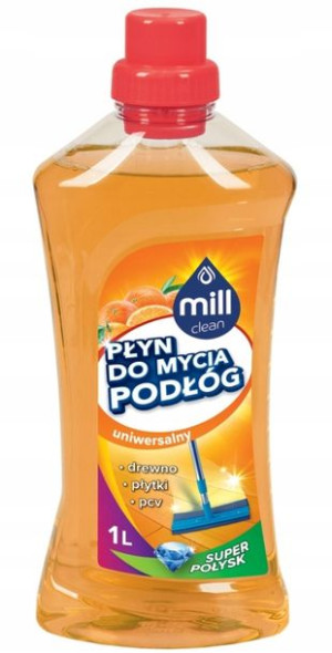 MillClean Płyn do podłóg uniwersalny Pomarańcza 1l