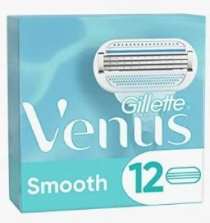 Gillette, Venus Smooth, Wkłady do maszynki, 12 szt