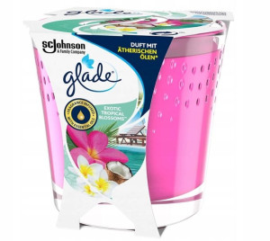 Glade, Exotic Tropical, Świeca zapachowa 1szt