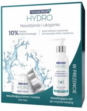 Novaclear Hydro, Zestaw Krem 50 ml + Żel 150 ml
