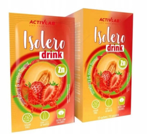 Isolero Drink truskawka-melon, 10 saszetek
