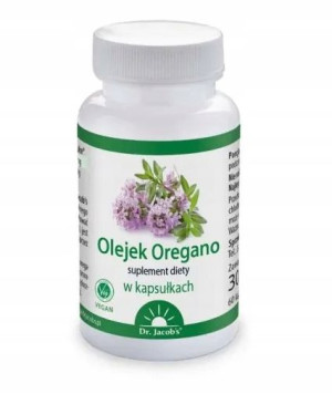 Dr. Jacob's Olejek Oregano, 60 kapsułek