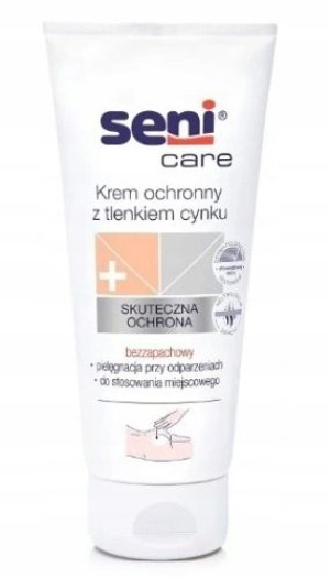 Seni Care, Krem ochronny z tlenkiem cynku, 100 ml