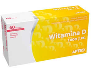 Witamina D 1000 j.m. Forte, 60 kapsułek