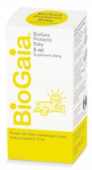 BioGaia ProTectis Baby, krople dla dzieci 5 ml