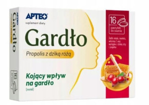 Apteo Gardło Propolis, 16 pastylek