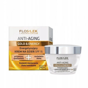 Flos-Lek GoldEnergy krem na dzień SPF 15 50 ml