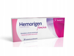 Hemorigen femina 20 tabletek