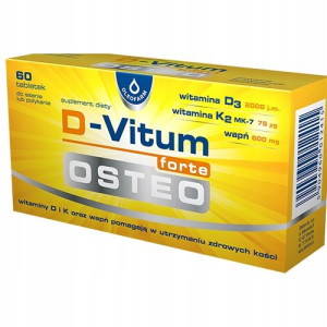 D-Vitum forte Osteo 60 tabletek