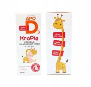 ApoD3 Krople 400 j.m. 10 ml