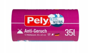 Pely, Worki na śmieci 35l, 12 sztuk