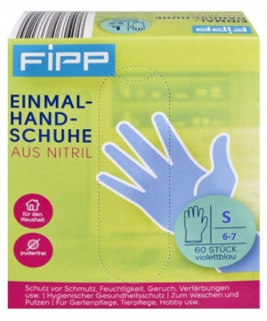 Fipp, Rękawice S, 60 sztuk
