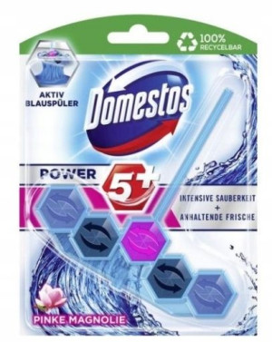 Domestos Power+, Zawieszka do WC, Magnolia, 1 szt