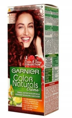 Garnier, Farba do włosów 6.60 Ognista Czerwień