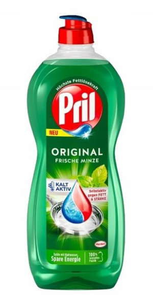 Pril, 5 Plus Original Fresh, Płyn do naczyń, 675ml