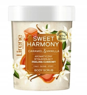 Lirene, peeling cukrowy Carmel & Vanilla, 200g