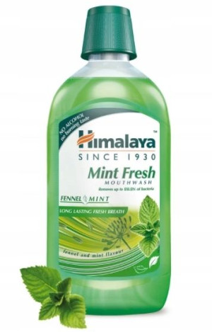 Himalaya, Mint Fresh, Płyn do płukania ust, 450 ml