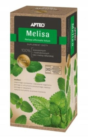 Apteo Natura Melisa, 30 saszetek