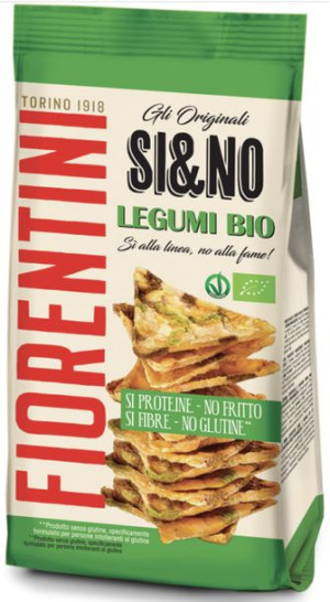 Chrupki kukurydziane z mixem strączkowych bezglutenowe BIO 80 g Fiorentini