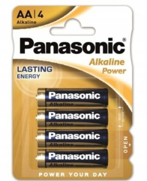Panasonic, LR6, Bateria, 4 sztuki