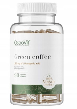 OstroVit, Green Coffee Vege, 90 kapsułek