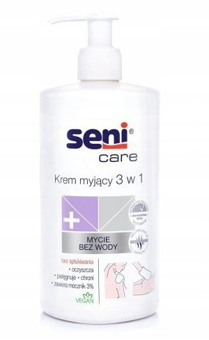 Seni Care Krem myjący 3w1 mocznik 3%, 500 ml