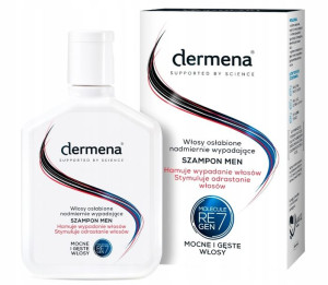 Dermena Men, Szampon na wypadanie włosów, 200 ml