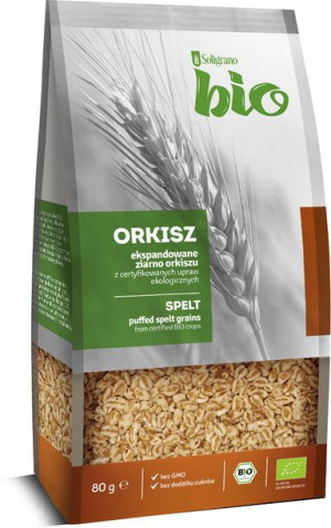 Orkisz ekspandowany BIO 80 g Soligrano