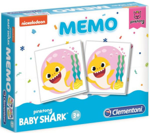 Clementoni Gra Memo Baby Shark Rekin
