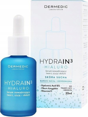 Dermedic Hydrain 3 Hialuro serum nawadniające 30ml