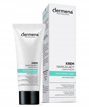 Dermena, Krem nawilżający z bakuchiolem, 50 ml