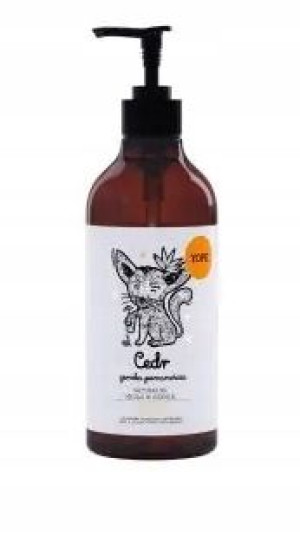 Yope, Mydło w płynie Cedr Gorzka Pomarańcza, 500ml