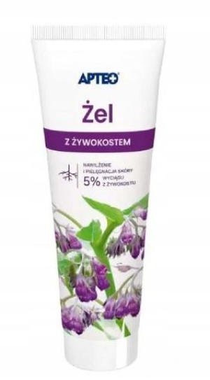 Apteo Żel z wyciągiem z żywokostu, 125 ml