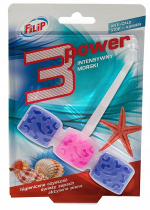 Filip 3Power Zawieszka do WC Intensywny morski 45g