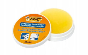 BIC, Zwilżaczka glicerynowa do palców, 20ml