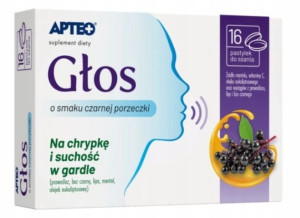 Apteo Głos, 16 pastylek do ssania
