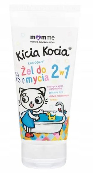 Kicia Kocia, Łagodny Żel 2w1, 200 ml
