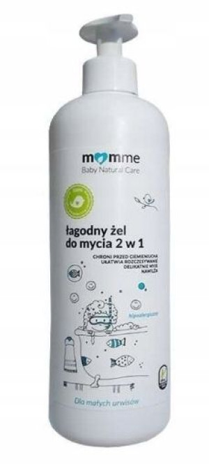 Kicia Kocia, Łagodny Żel 2w1, 500 ml