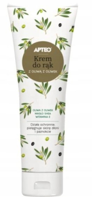 Apteo Krem do rąk z oliwą z oliwek, 100 ml