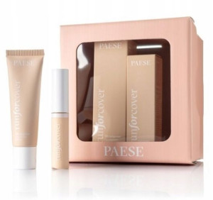 Paese, Zestaw, Podkład 30ml + Korektor 9ml