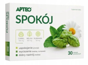 Apteo Spokój, 30 tabletek