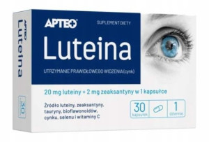 Apteo Luteina, 30 kapsułek