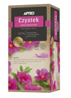Apteo Natura Czystek, 20 saszetek