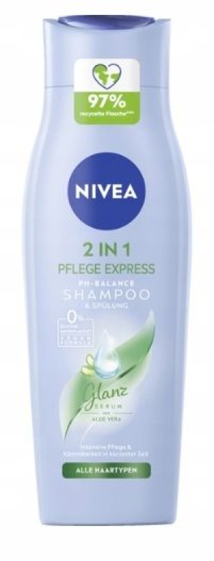 Nivea Care Express Łagodny szampon i odżywka 250ml