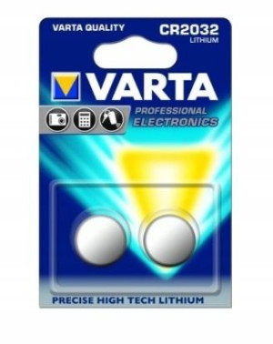 Varta, Lithium Coin CR2032 Bateria, 2 sztuki